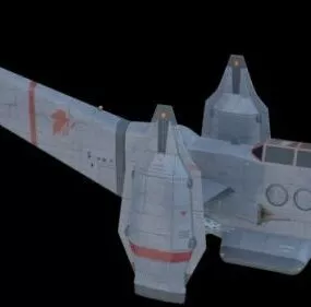 Vtol Spaceship 3d model