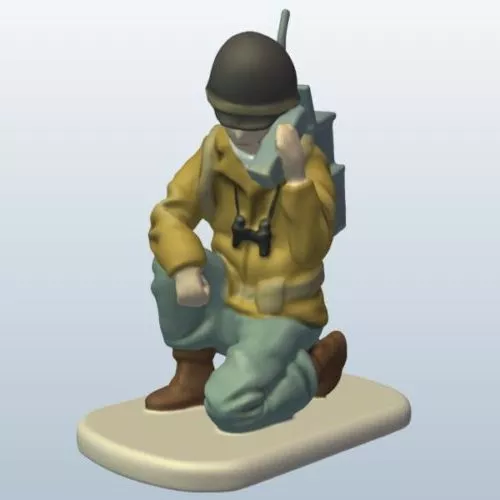Chinese Warrior Character  Free 3d model