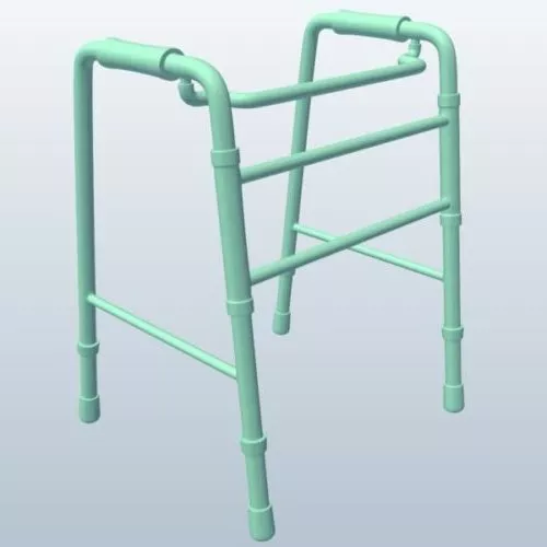Cart Wheels 3d model