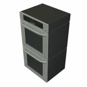 Kitchen Wall Oven Unit 3d model