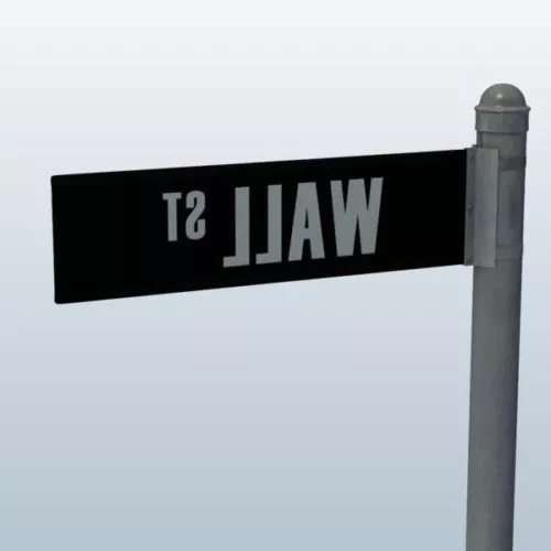Road Traffic Sign Structure With Column 3d model