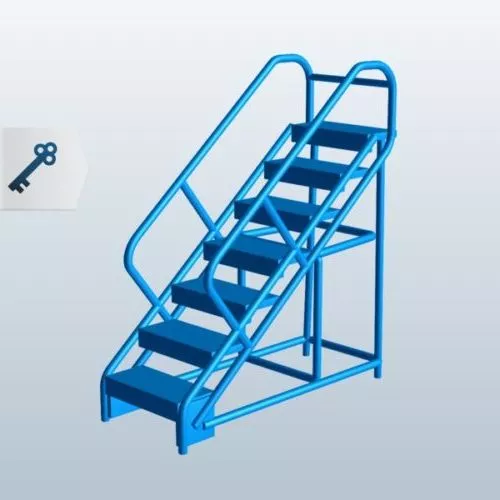 The Warehouse Game Building 3d model