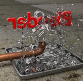 Water Balancing Animated Scene 3d model