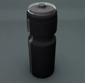 Travel Water Bottle 3d model