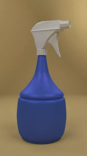 Wine Bottle Absinthe 3d model