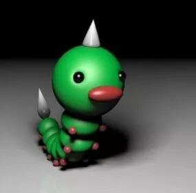 Weedle Toy 3d model