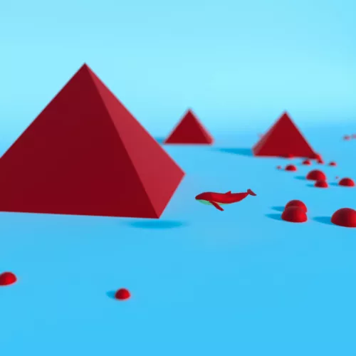 Ancient Pyramid Building 3d model
