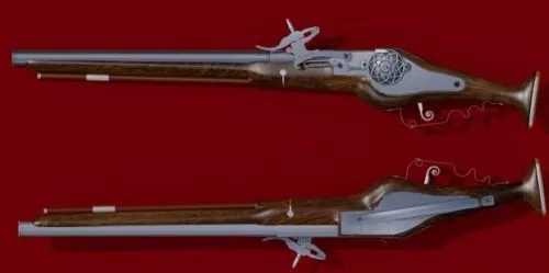 Magnum Colt Gun 3d model