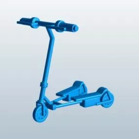 Wheel Scooter 3d model