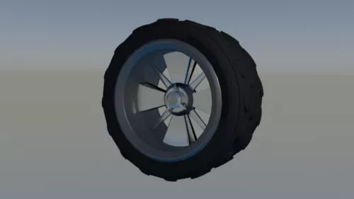 Sports Rim 3d model