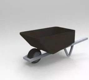 Construction Wheelbarrow V1 3d model