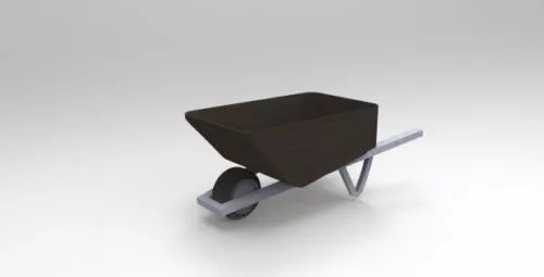 Construction Wheelbarrow V1 3d model Construction Wheelbarrow V1 3d model