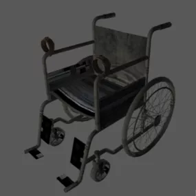 Wheelchair Hospital 3d model