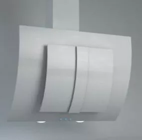 Kitchen White Cooker Hood 3d model