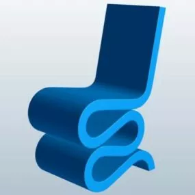 Wiggle Chair Design 3d model