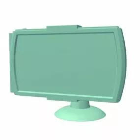 Gps Unit With Lcd 3d model