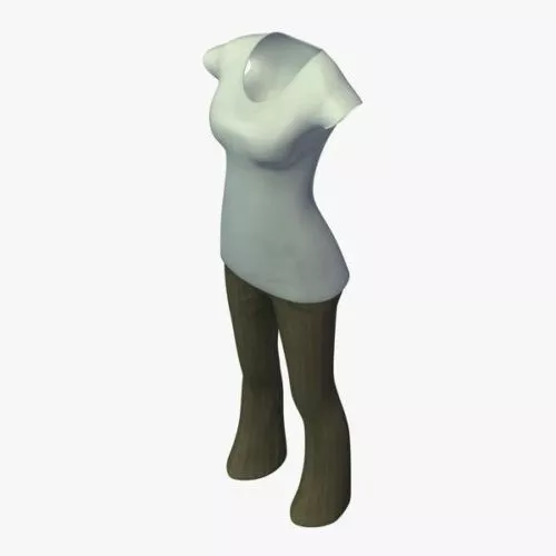 Female Character Genesis Cosplay 3d model