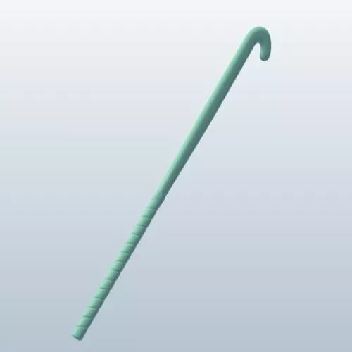Shillelagh Wooden Stick 3d model