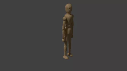 Tableware Figurine Leopard 3d model