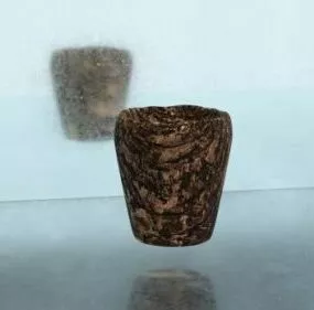 Wooden Cup Decoration 3d model