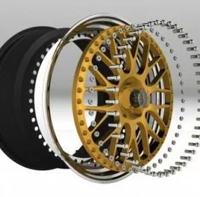 Vs-xx Wheel Machine 3d model