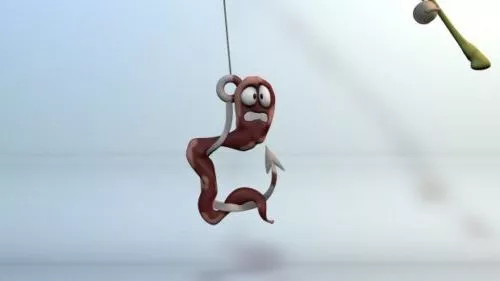 Cartoon Worm 3d model Cartoon Worm 3d model