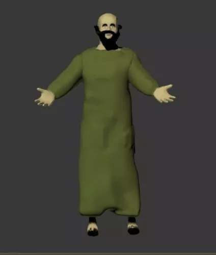 Basketball Player Rigged 3d model