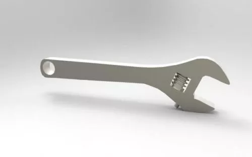 Mechanical Ruller Tool 3d model