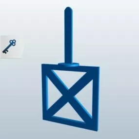 X Shape Printing 3d model