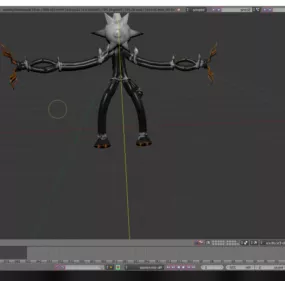 Xurkitree Pokemon Character 3d model