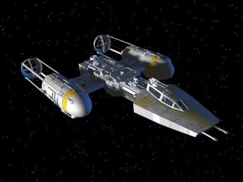Flying Saucer Scifi Aircraft 3d model