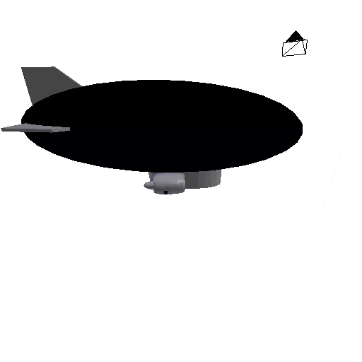 Hot Air Balloon Airship 3d model