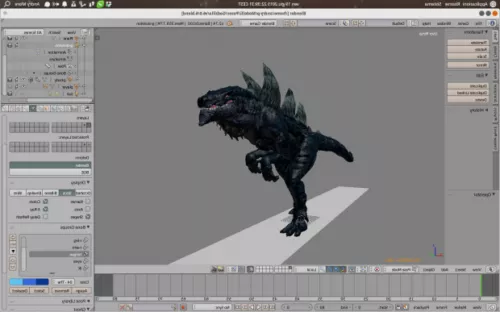 Tarrasque Monster 3d model