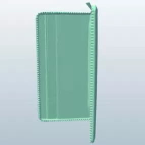Wallet With Zip 3d model