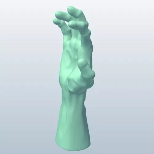 Zombie Man Character 3d model