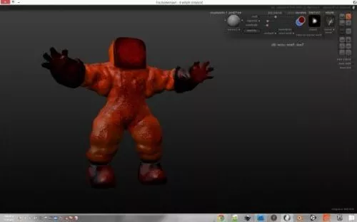 Prisoner Zombie 3d model