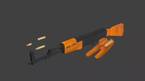 Shot Gun Toy 3d model