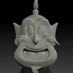 Aladdin Character Head 3d model