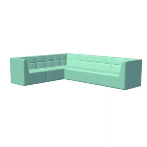 Home Angular Sectional Sofa 3d model Home Angular Sectional Sofa 3d model