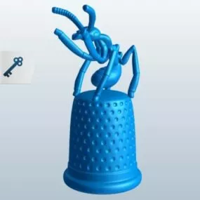 Ant Climbing 3d model