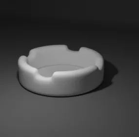 Tobacco Ashtray 3d model