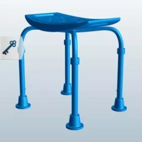Bath Bench Furniture 3d model
