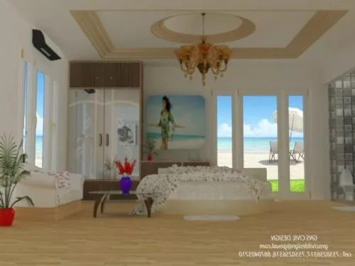 Suburban House Building 3d model