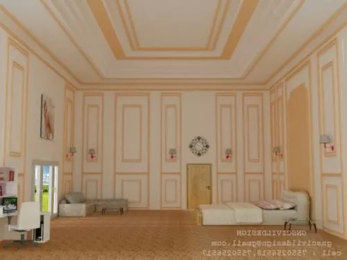 Bed Room Classic Style Decoration 3d model Bed Room Classic Style Decoration 3d model