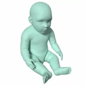 Baby 3d model