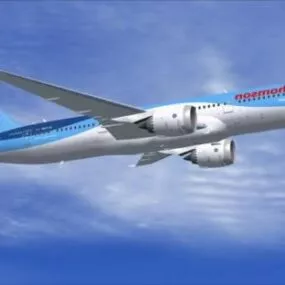 Boeing 787-8 Plane 3d model