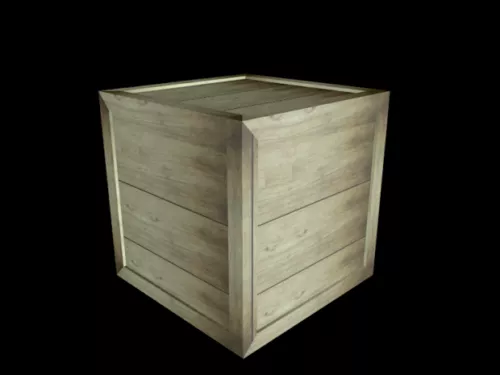 Space Cargo Stack 3d model