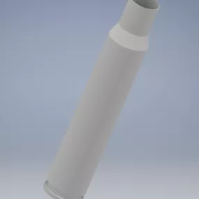 Weapon Bullet Shell Lowpoly 3d model