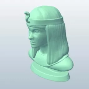 Cleopatra Bust 3d model
