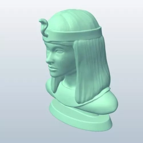 Cleopatra Bust 3d model Cleopatra Bust 3d model